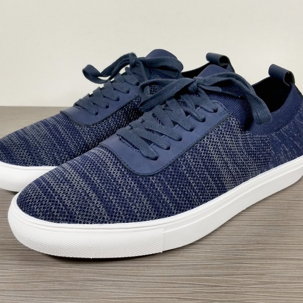 Nordstrom Collin Knit Slip-On Sneaker, Blue Knit Mens Size 10 Right, 10.5 - Left